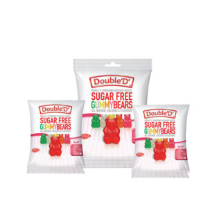DOUBLE-D-SUGER FREE GUMMY BEARS-100g