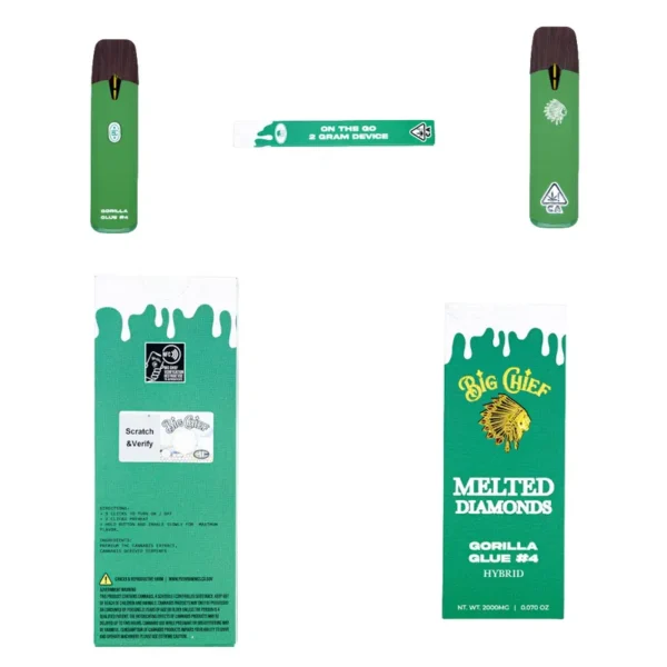 BIG CHIEF 2G Vape – Melted Diamonds Disposable