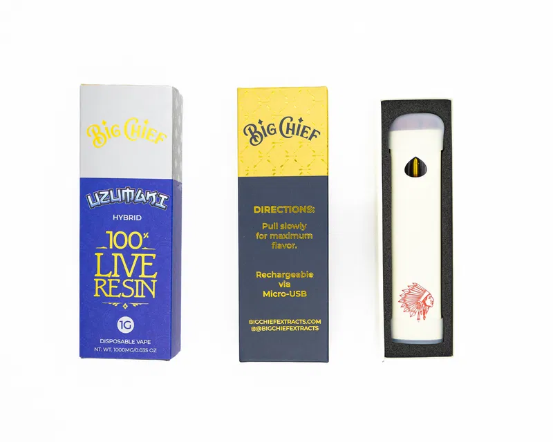Big Chief Vape Cart 1g 100% Live Resin - Image 18