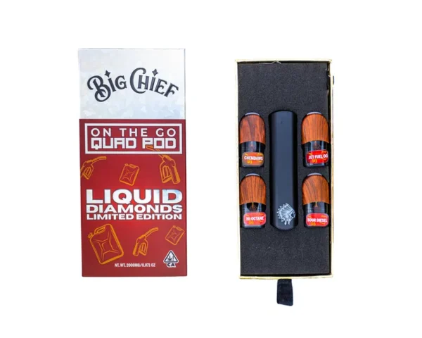 Big Chief Quad Pod Kit – Liquid Diamonds 2G - Image 4