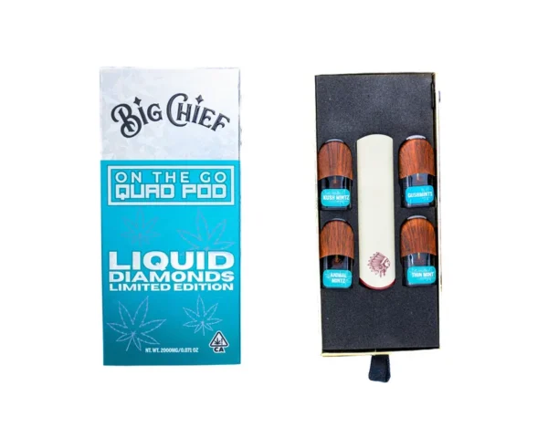 Big Chief Quad Pod Kit – Liquid Diamonds 2G - Image 5