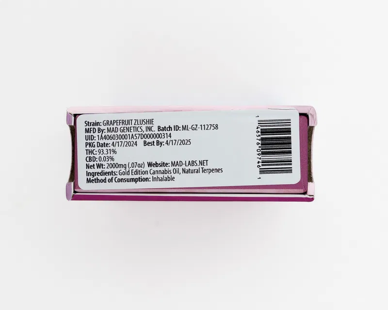 MAD LABS 2G Vape - Image 17