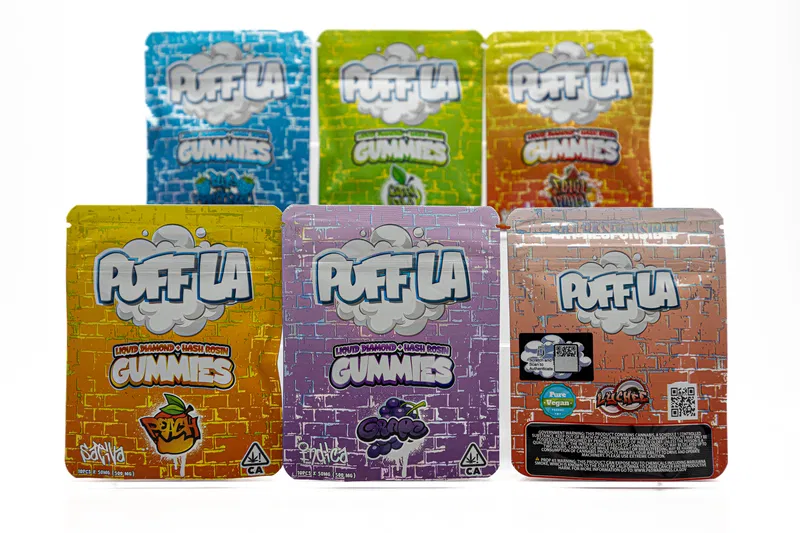 Puff LA Gummies 500mg – Potent THC Edibles
