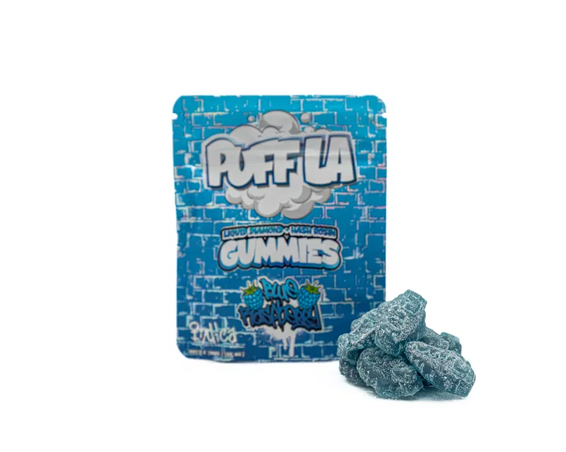 Puff LA Gummies 500mg Liquid Diamond + Hash Rosin - Image 2