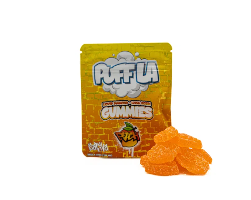 Puff LA Gummies 500mg Liquid Diamond + Hash Rosin - Image 11