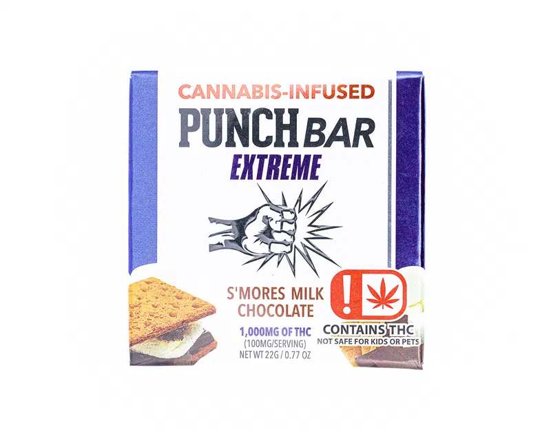 Punch Bar Extreme 1000mg – Premium THC Chocolate