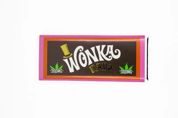 Wonka 300MG THC Chocolate Bars – 12 Pieces